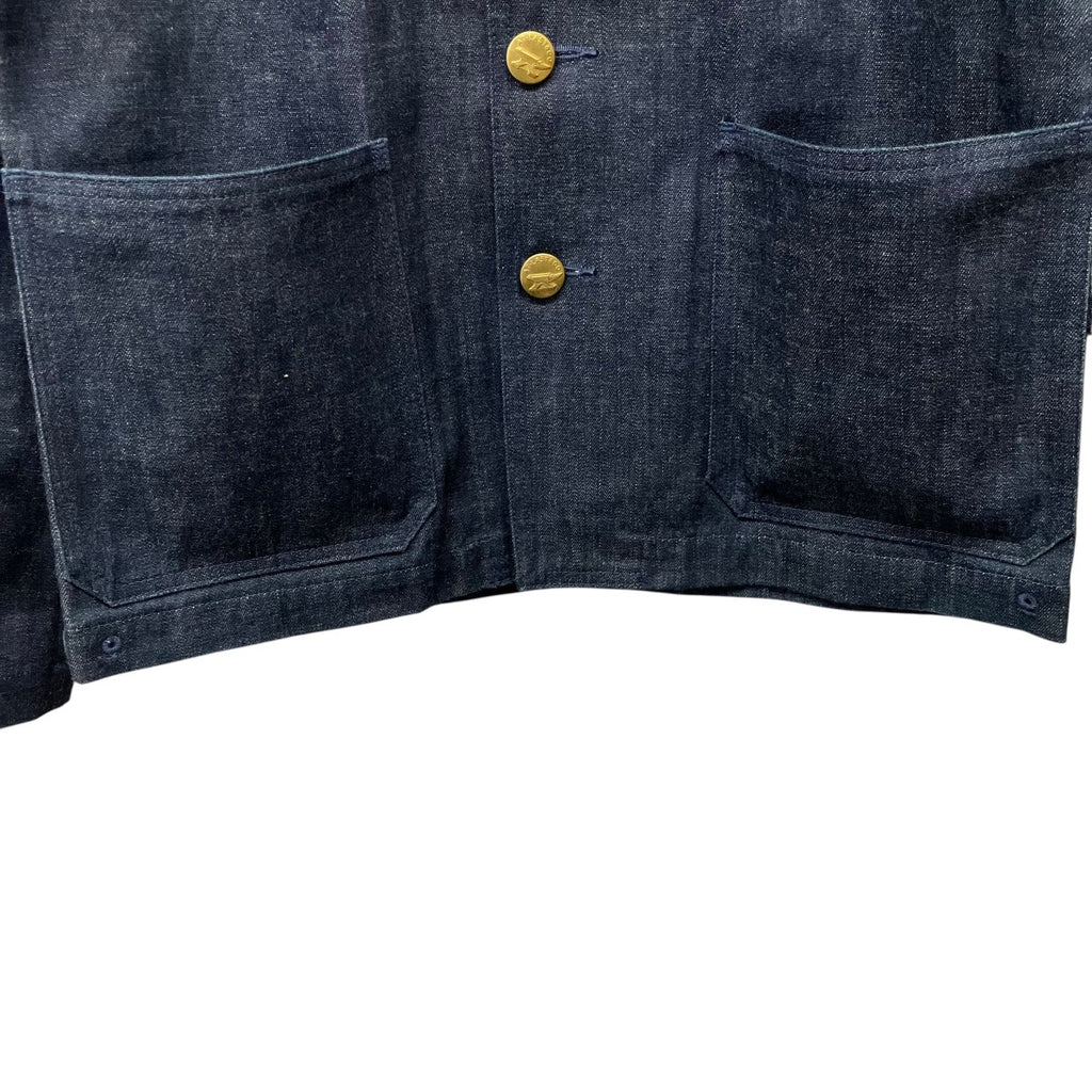 ATLAST ＆ CO(アットラスト) SHAWL COLLAR COVERALLショールカラー 