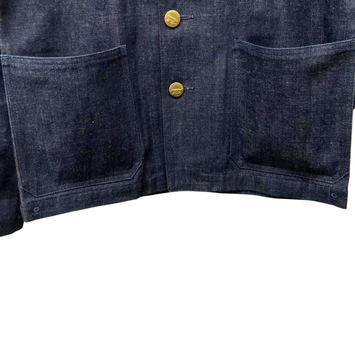 ATLAST ＆ CO SHAWL COLLAR COVERALLショールカラーカバーオール 古着・中古-4枚目のアイテム画像