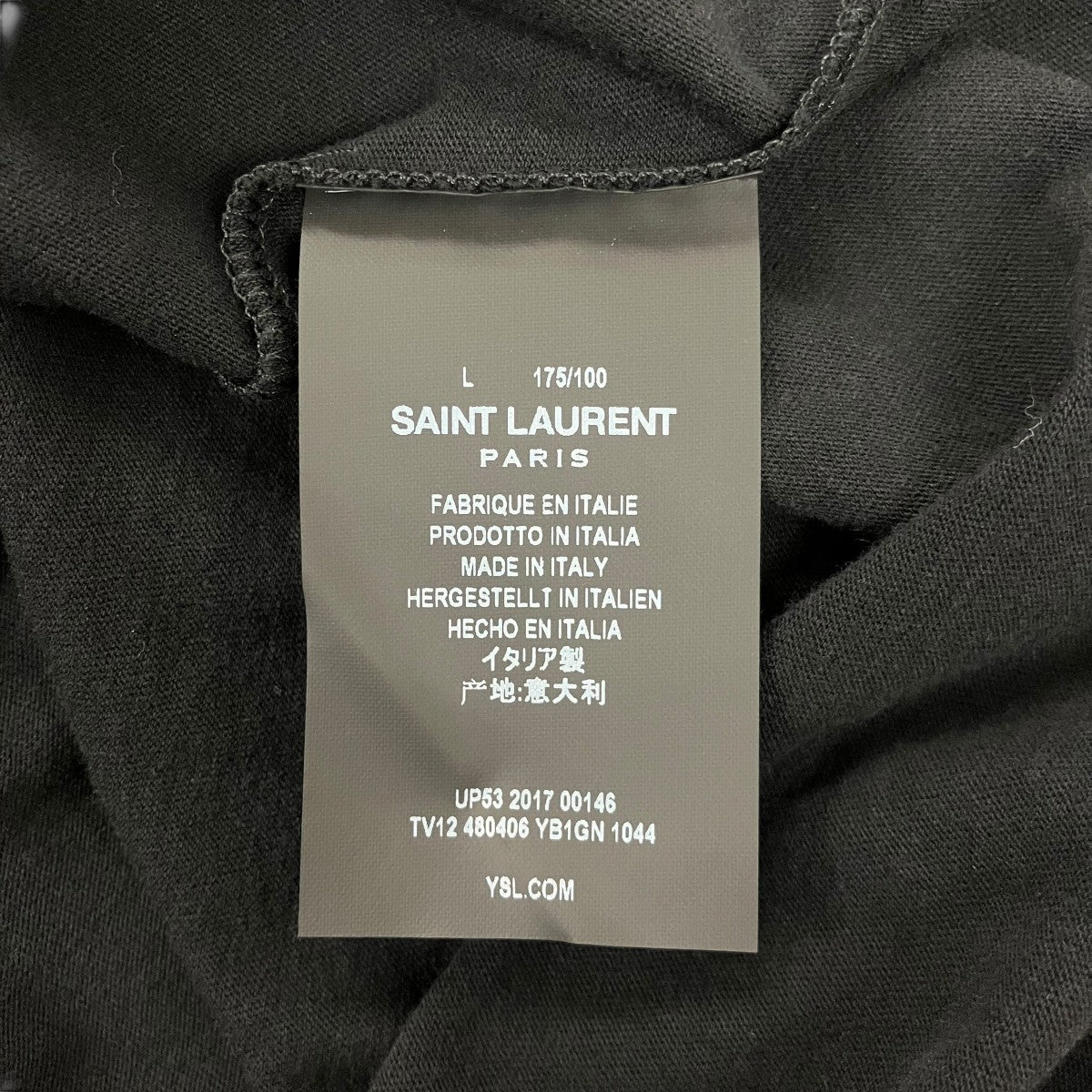 Saint Laurent Paris グラフィティロゴTシャツ480406 古着・中古-6枚目のアイテム画像