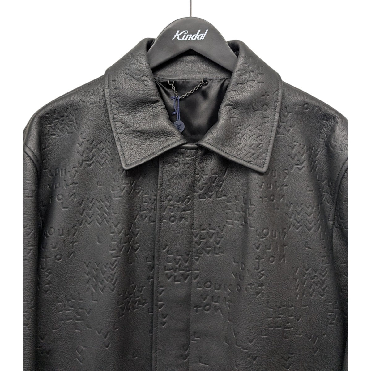 LOUIS VUITTON(ルイヴィトン) ダミエスプレッドレザージャケット