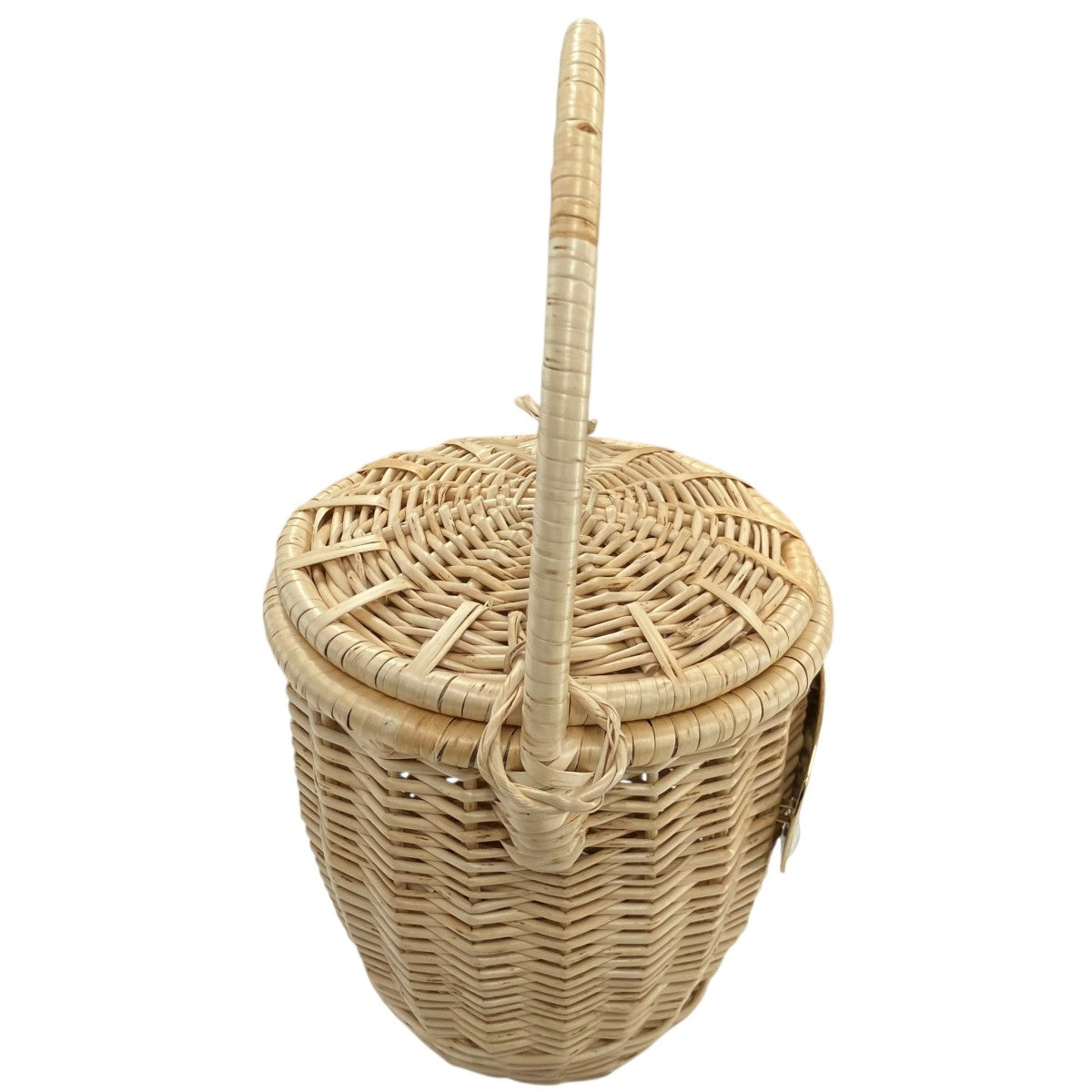 ウィッカー バケツバッグ