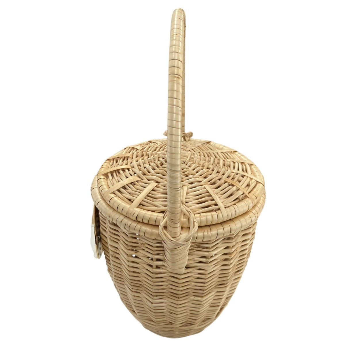 ウィッカー バケツバッグ