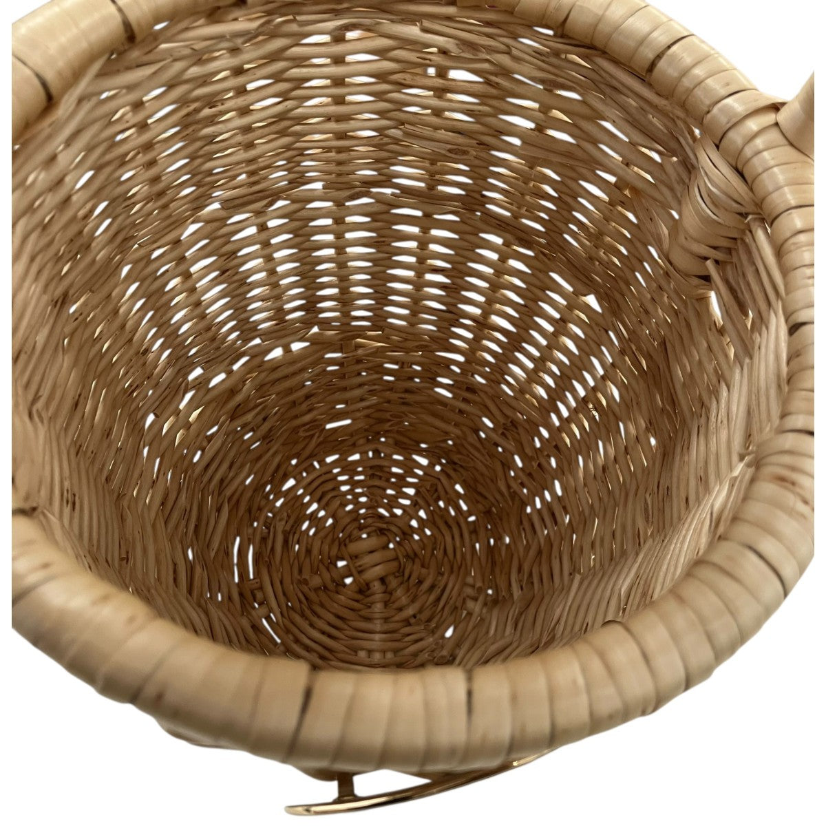 ウィッカー バケツバッグ