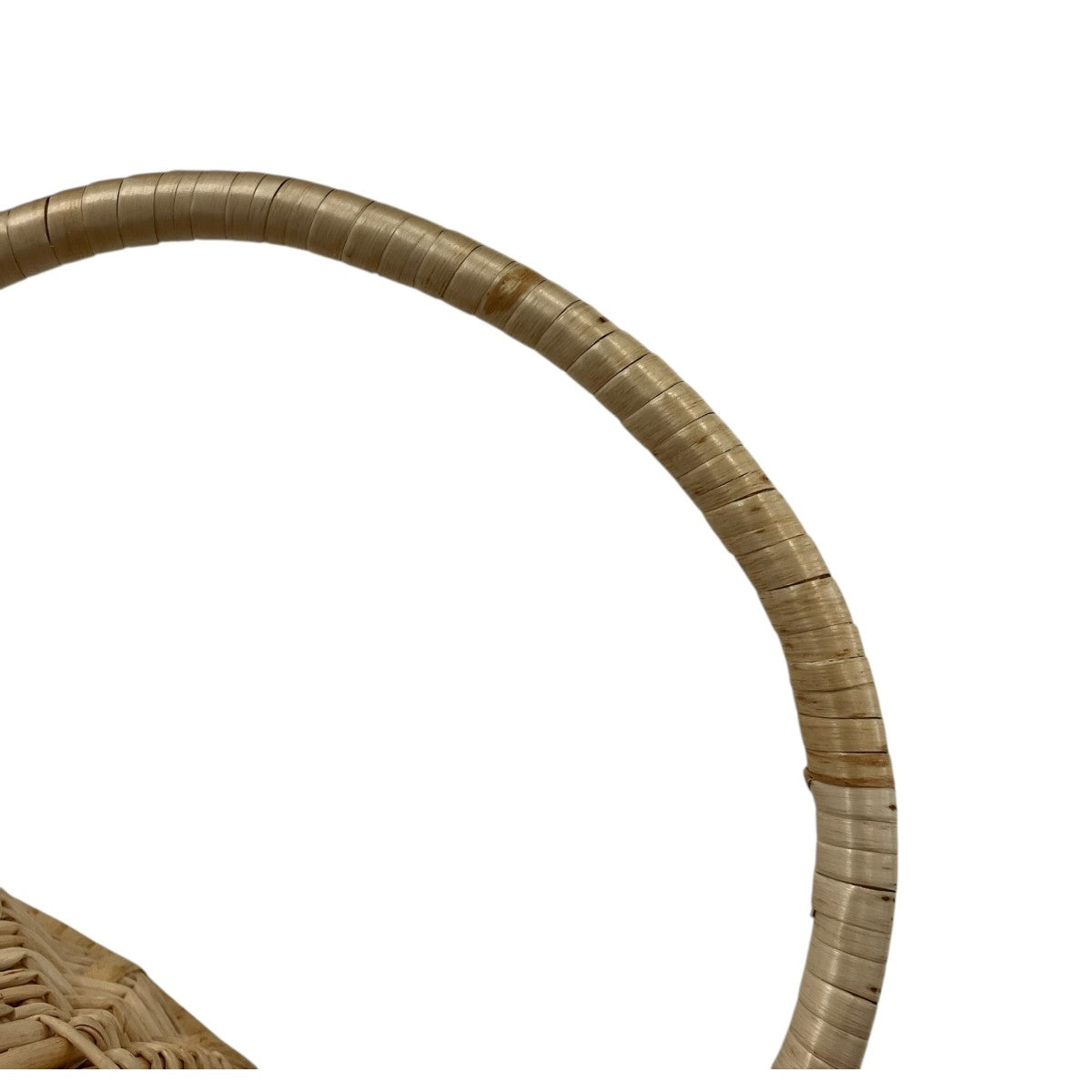 ウィッカー バケツバッグ