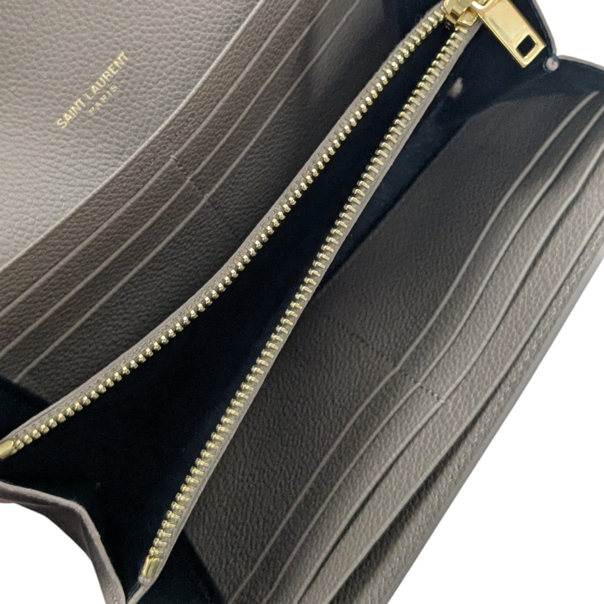 Saint Laurent Paris ロゴフラップウォレット414567 古着・中古-6枚目のアイテム画像