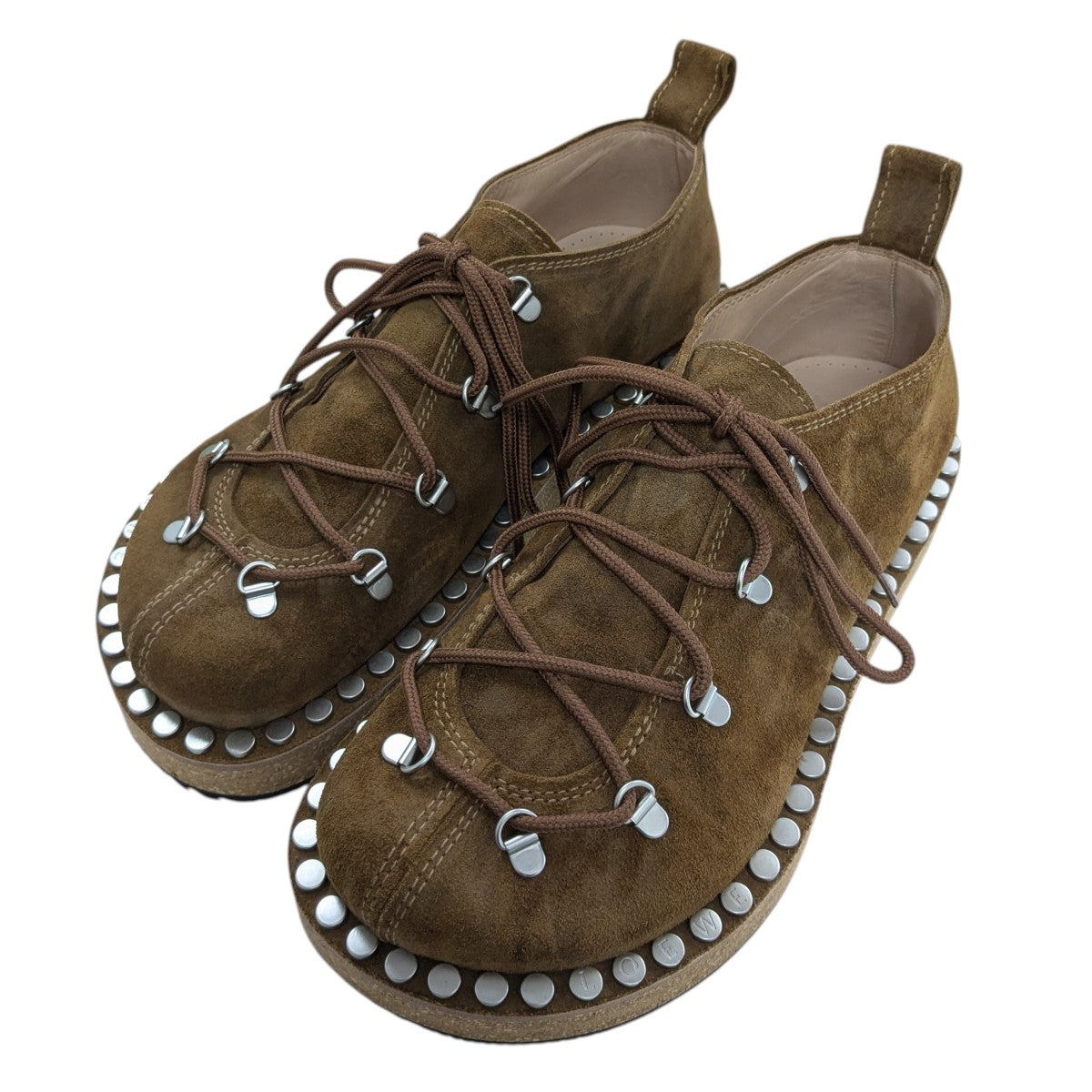 LOEWE リベットレースアップシューズ 古着・中古-1枚目のアイテム画像