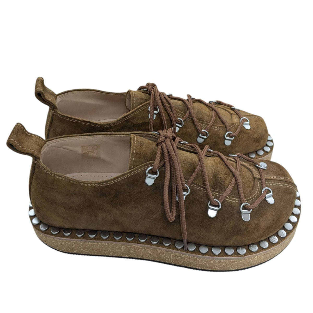 LOEWE リベットレースアップシューズ 古着・中古-3枚目のアイテム画像