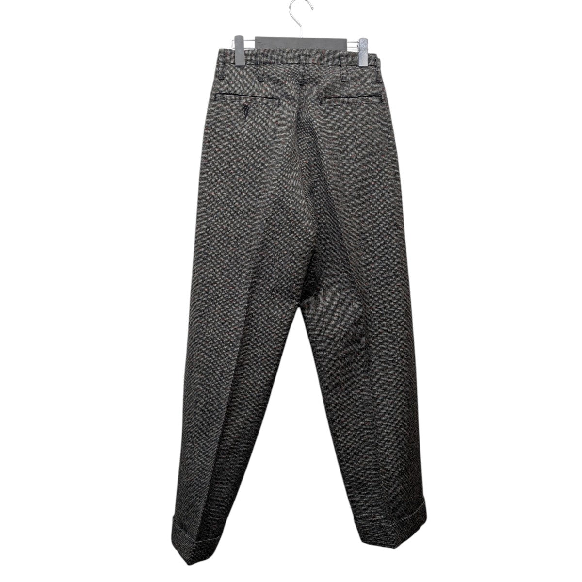 ATLAST ＆ CO(アットラスト) Wool Trousersツイードウールトラウザーズ