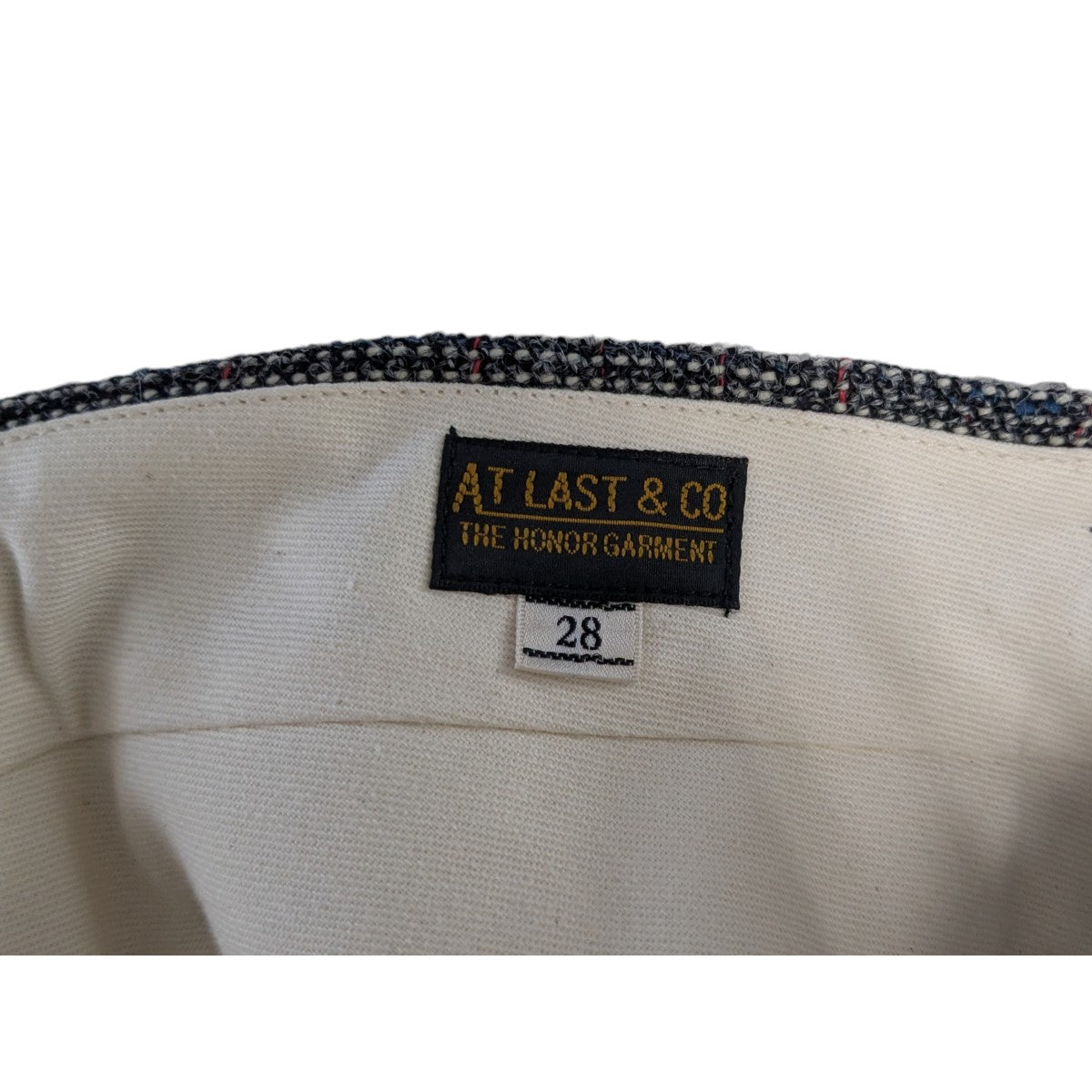 Wool Trousersツイードウールトラウザーズ
