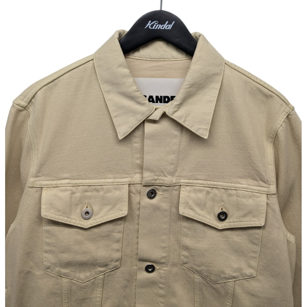 JIL SANDER 「BLOUSON 109 GD」トラッカージャケット 古着・中古-3枚目のアイテム画像