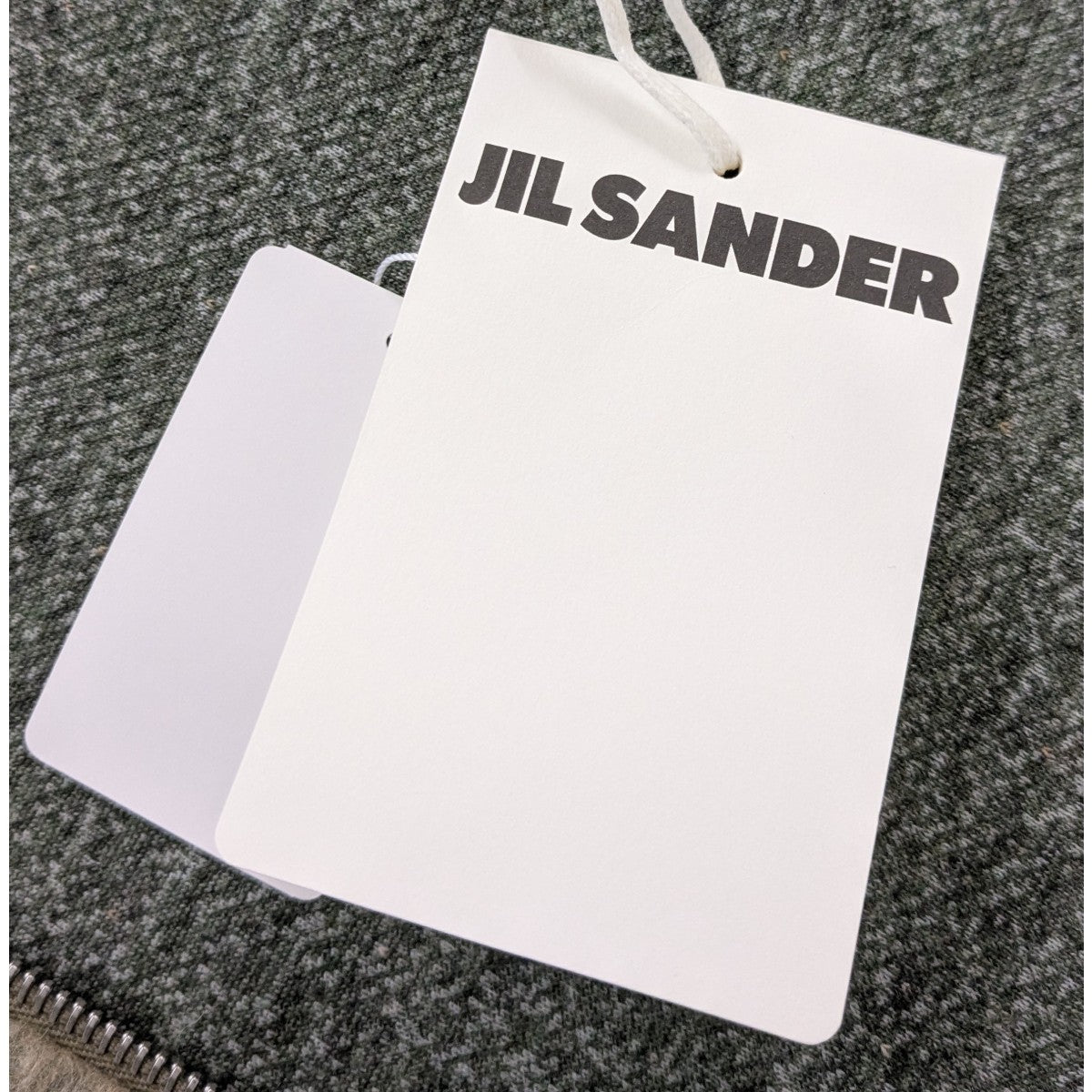JIL SANDER フェルトウール ジップジャケット 古着・中古-5枚目のアイテム画像