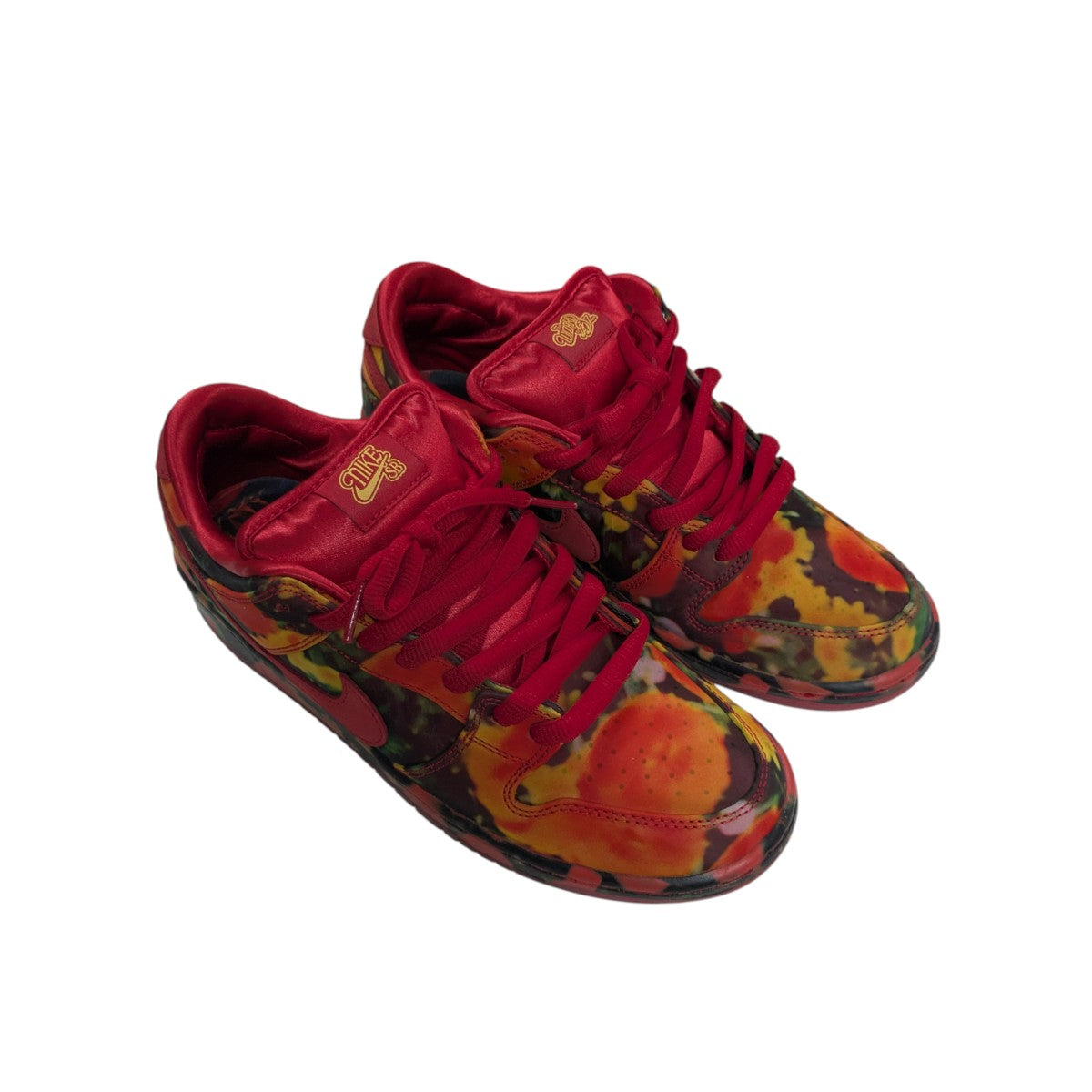 スケートボーディング ダンク ロー プロ クイックストライク 　DUNK LOW Poppy Field FZ1291-600