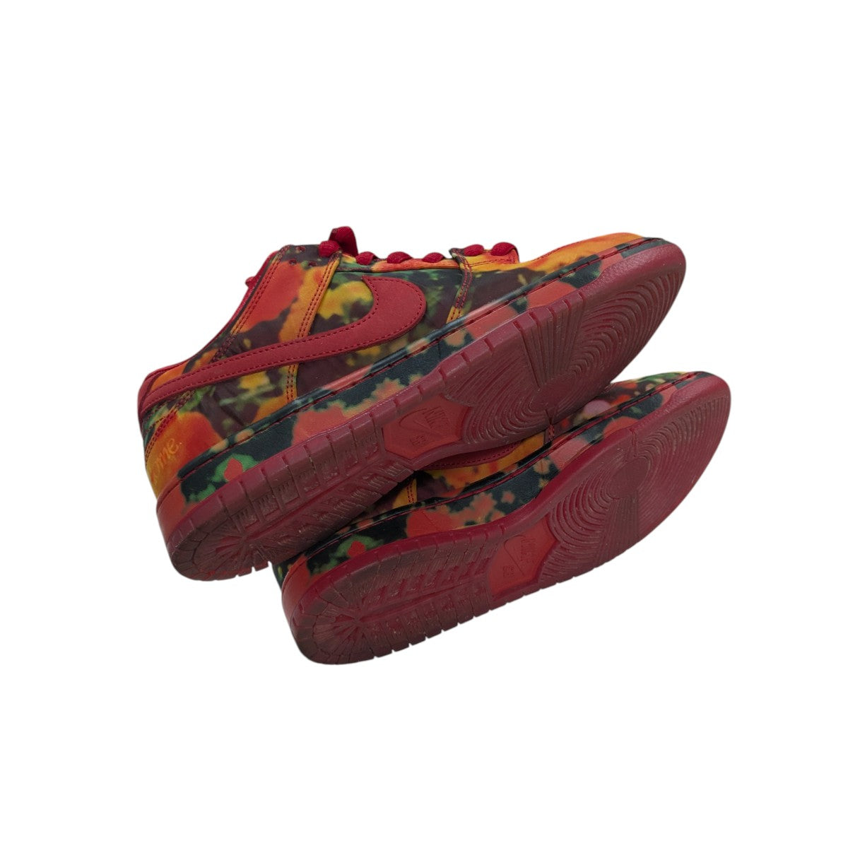 スケートボーディング ダンク ロー プロ クイックストライク 　DUNK LOW Poppy Field FZ1291-600