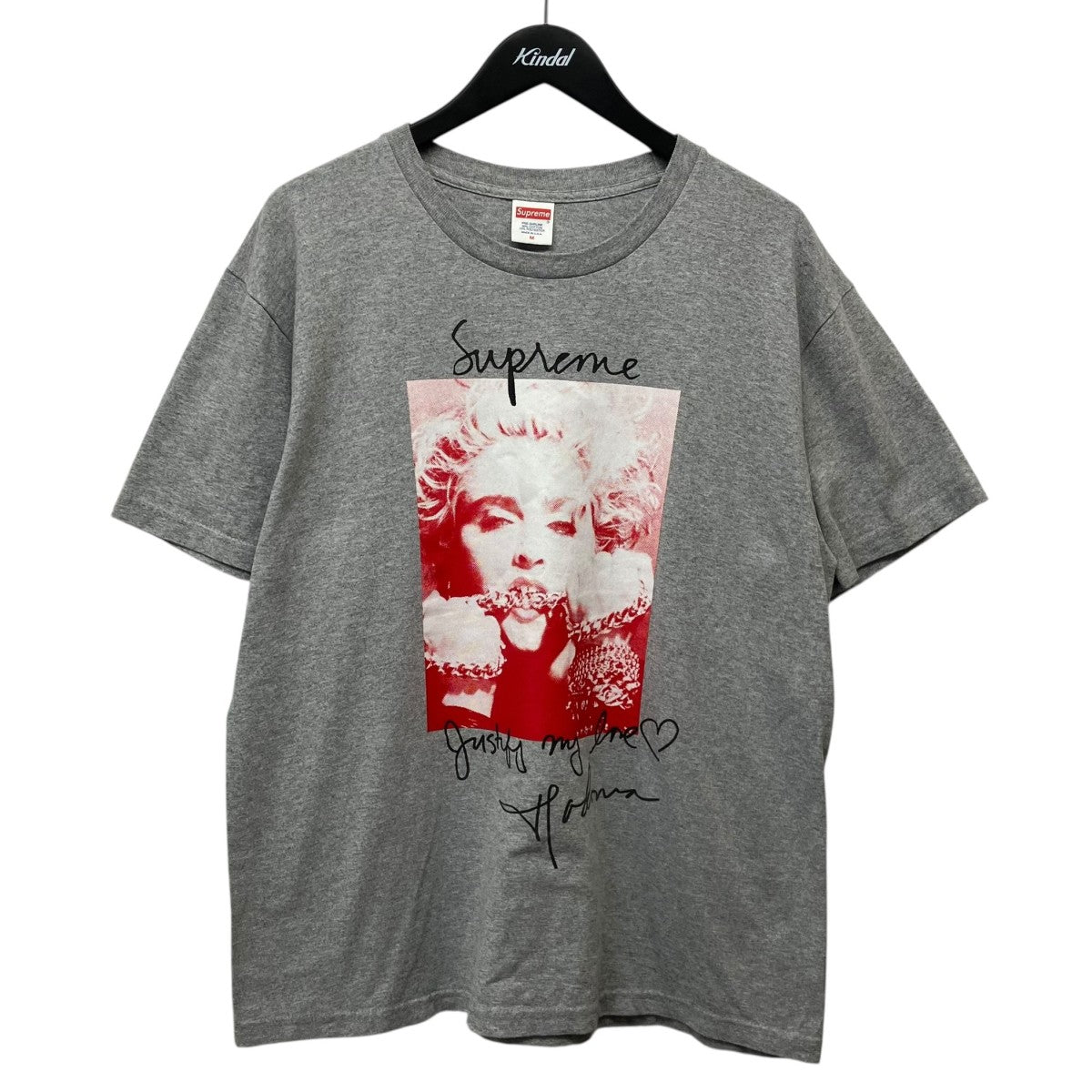 Supreme 18AW「Madonna Tee」マドンナTシャツ 古着・中古-1枚目のアイテム画像