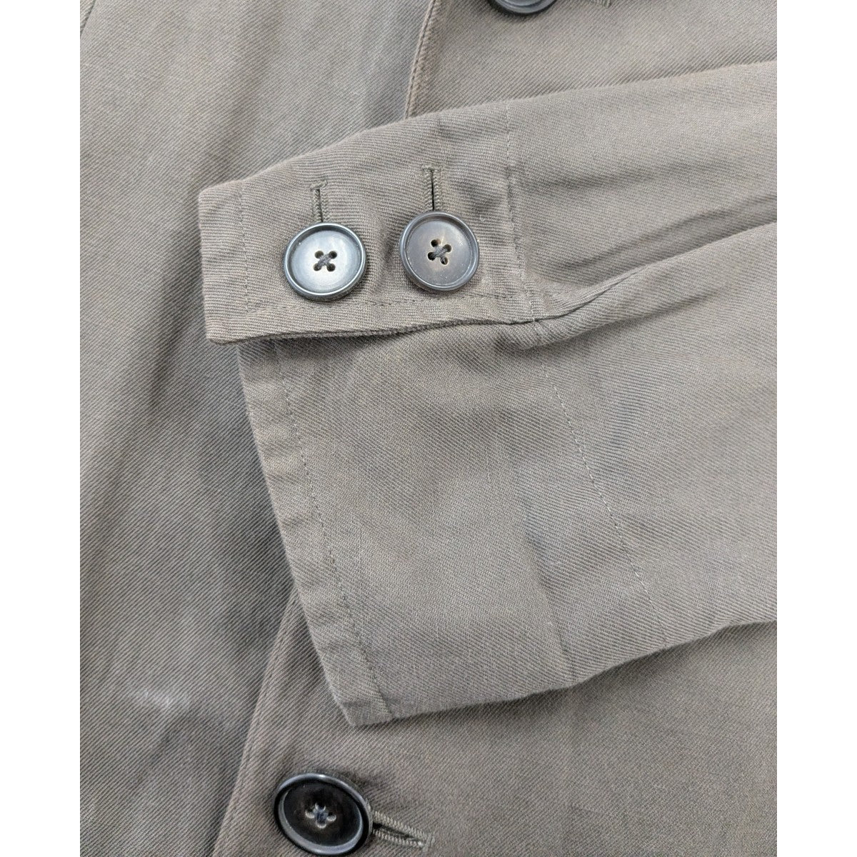 HERMES(エルメス) コットン×リネンジャケット ブラウン サイズ 52