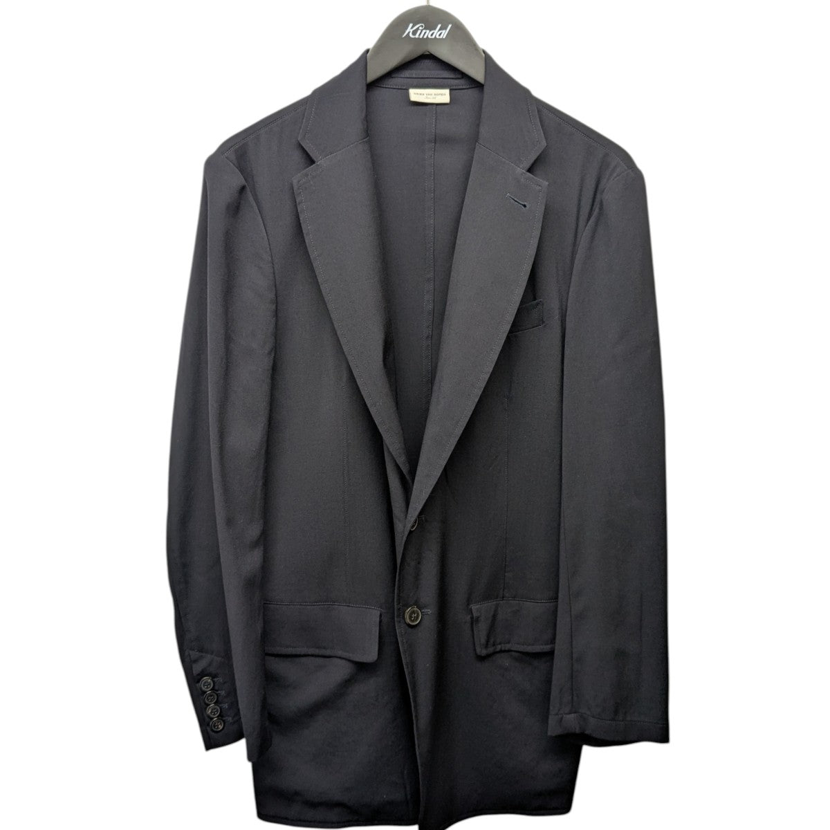 DRIES VAN NOTEN ノッチドラペル2Bジャケット 古着・中古-1枚目のアイテム画像