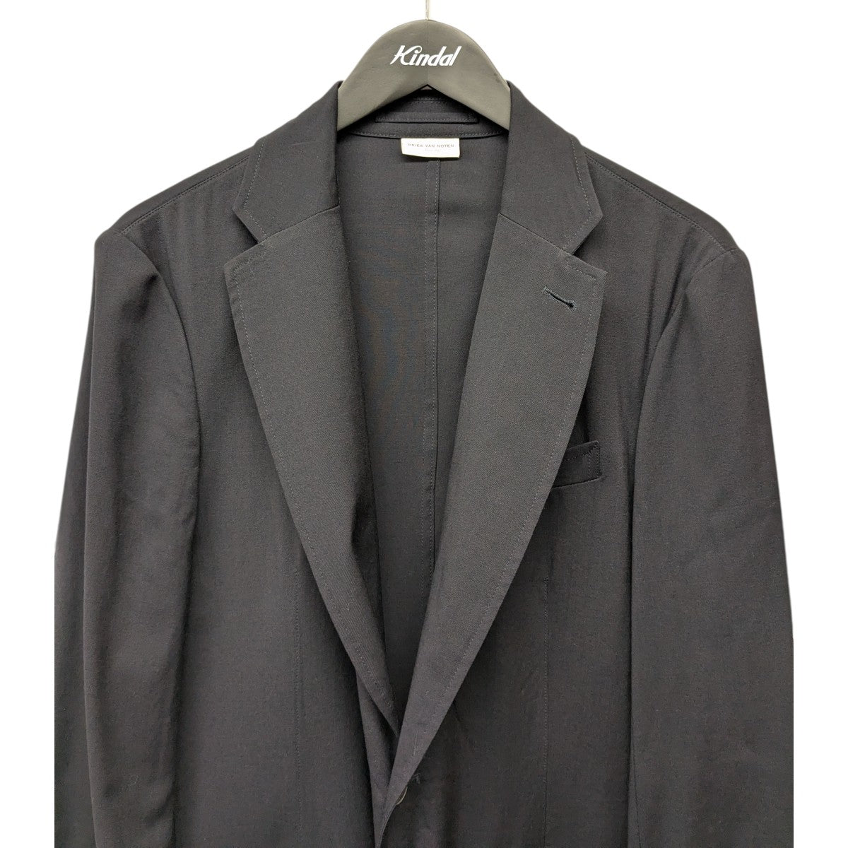 DRIES VAN NOTEN ノッチドラペル2Bジャケット 古着・中古-3枚目のアイテム画像