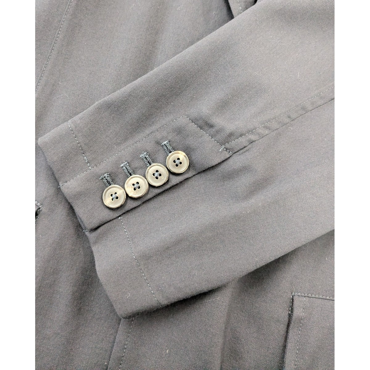 DRIES VAN NOTEN ノッチドラペル2Bジャケット 古着・中古-4枚目のアイテム画像