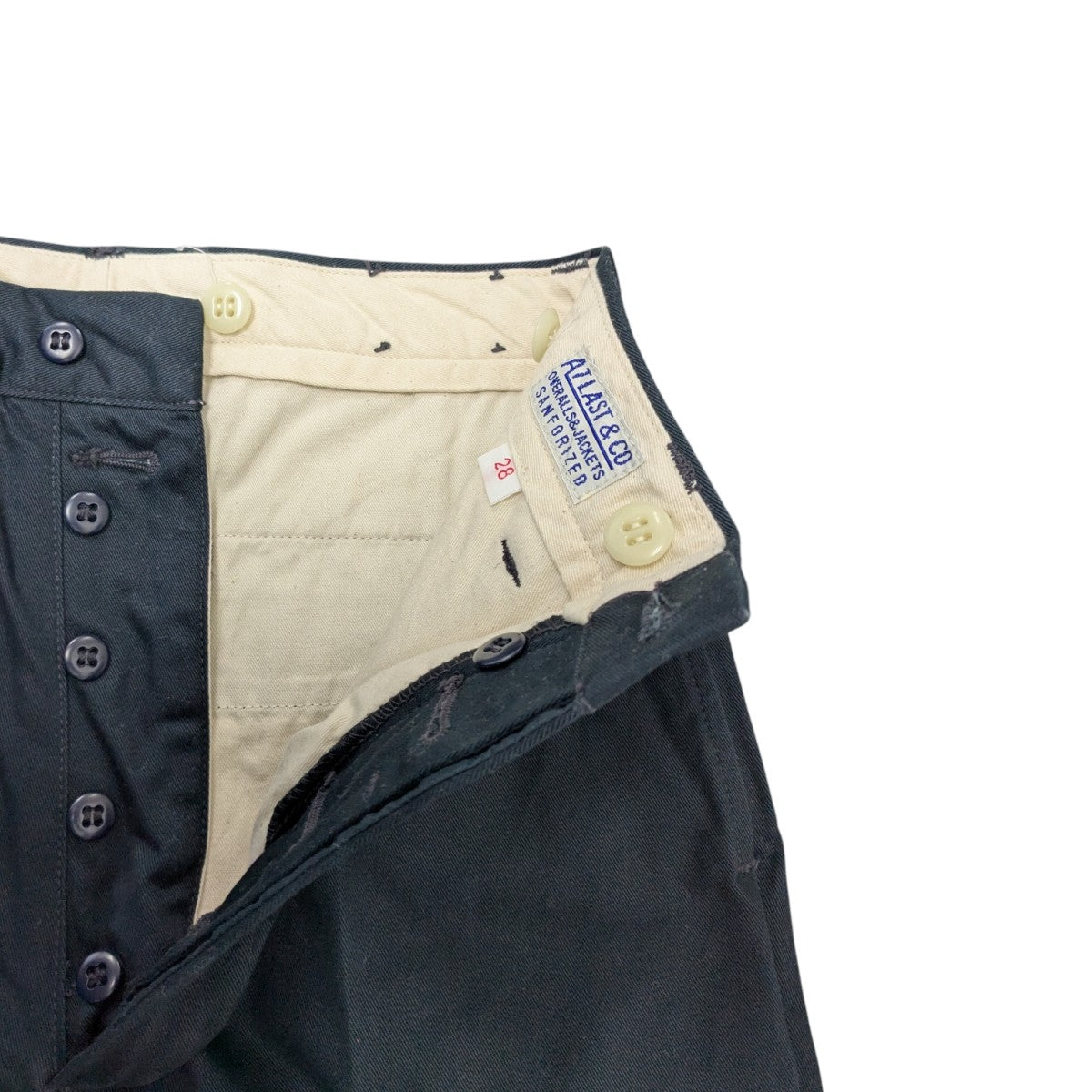 ATLAST ＆ CO(アットラスト) WORK TROUSERワークトラウザーパンツ