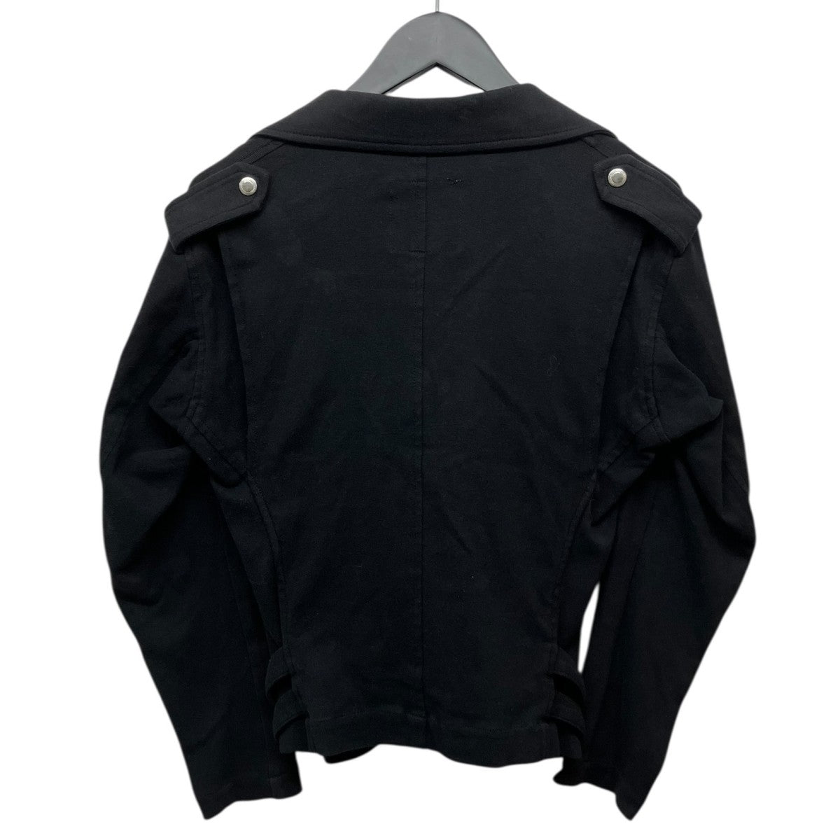 UNDERCOVER 04SS LANGUID期 歪みダブルライダースジャケット 古着・中古-2枚目のアイテム画像