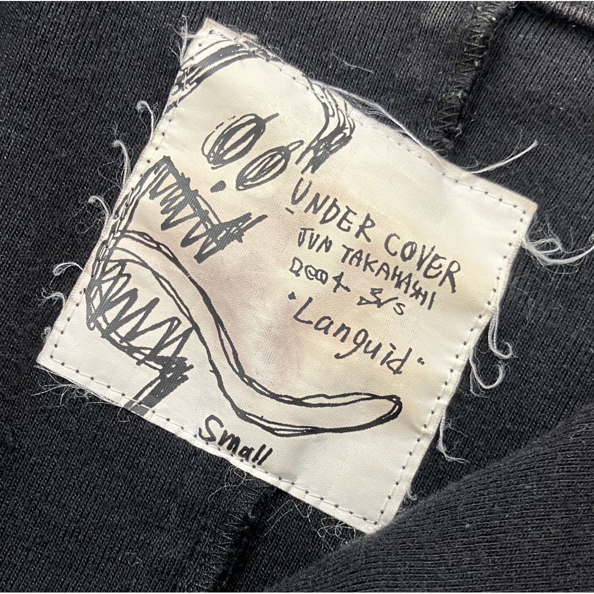 UNDERCOVER 04SS LANGUID期 歪みダブルライダースジャケット 古着・中古-6枚目のアイテム画像