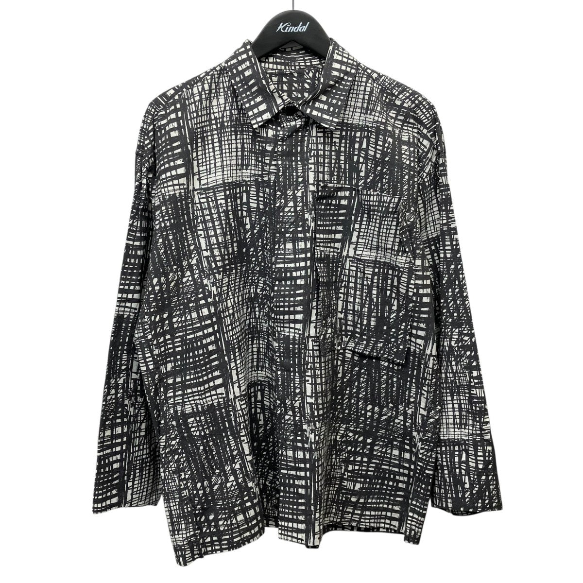 I’M MEN ISSEY MIYAKE 「Sketch Shirt」スケッチシャツ 古着・中古-1枚目のアイテム画像