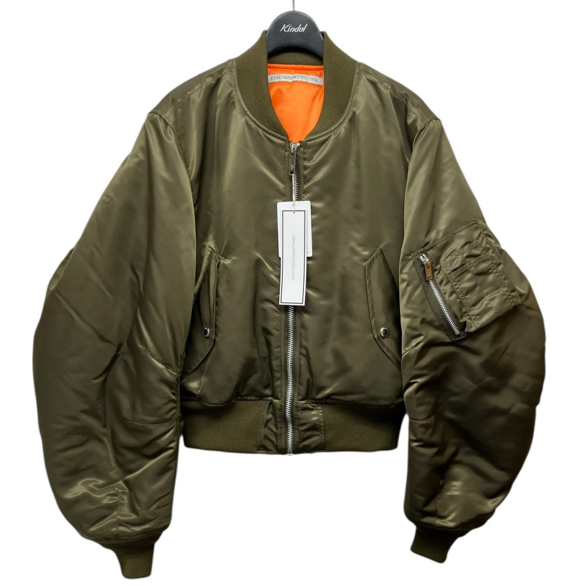25AW「NYLON MASSIVE ROUNDED SLEEVE BOMBER JACKET」ナイロンボンバージャケット
