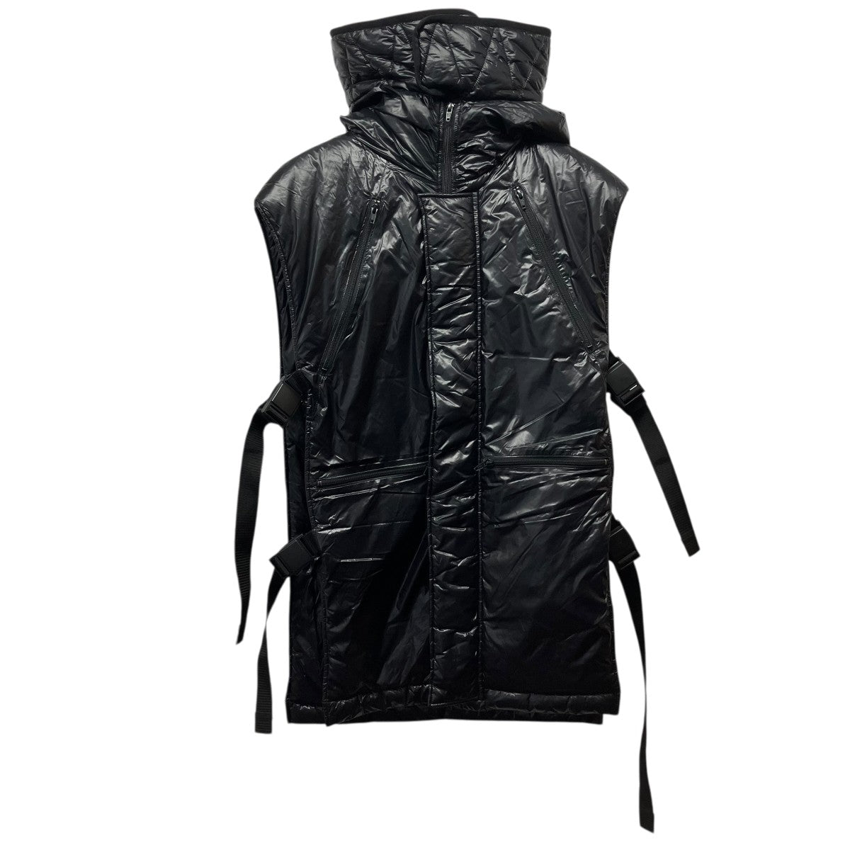 19AWフーデッド中綿ベスト19AW-VE01 ｢HOODED DOWN VEST｣