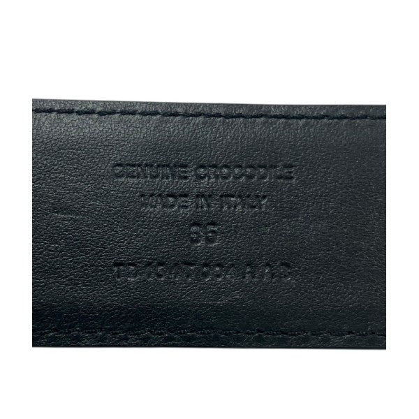 TOM FORD Tバックルエンボスレザーベルト 古着・中古-4枚目のアイテム画像