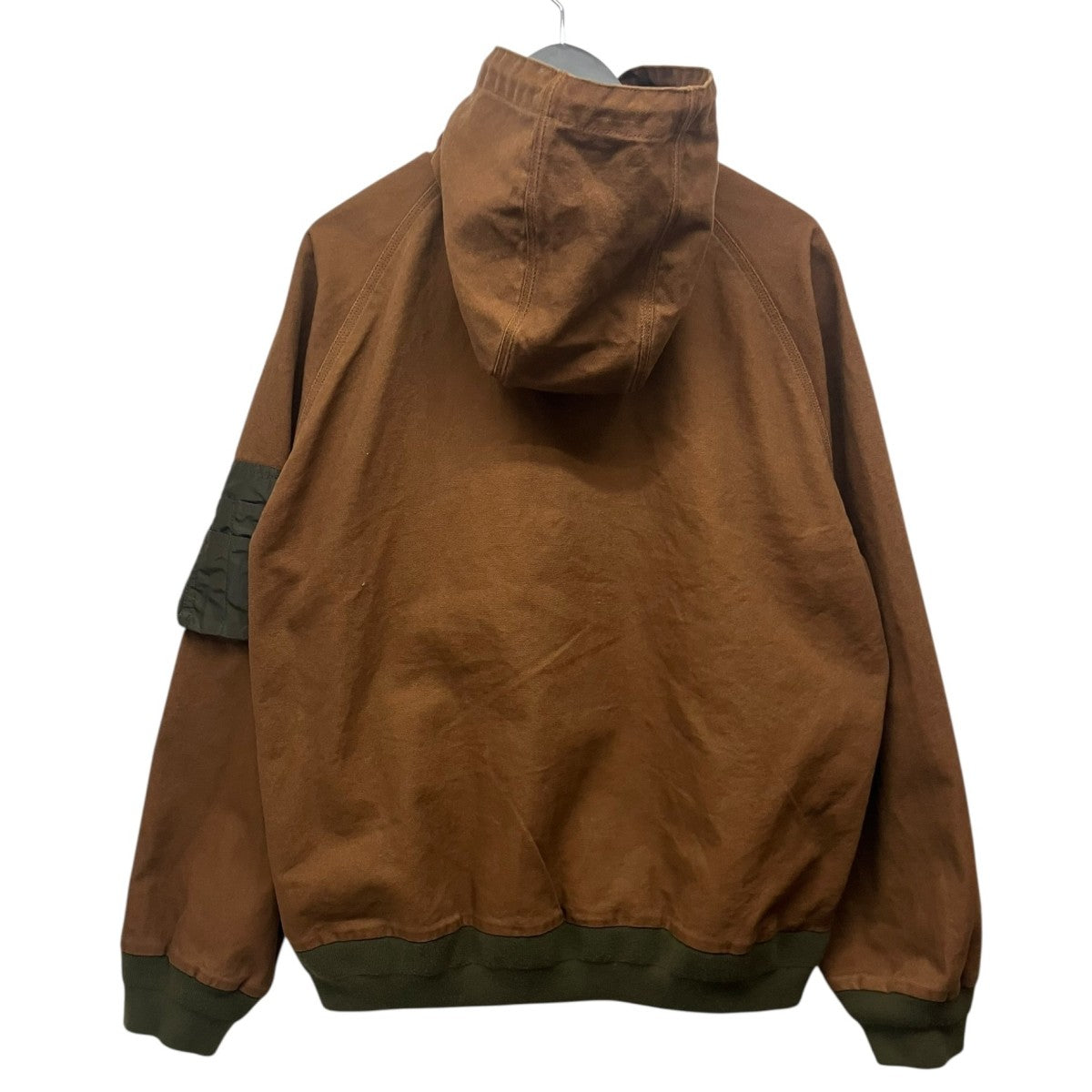 sacai×CARHARTT WIP 25AW「Carhartt WIP Washed Duck Hooded BZ」 ウォッシュドダックフーデッドブルゾン 古着・中古-2枚目のアイテム画像