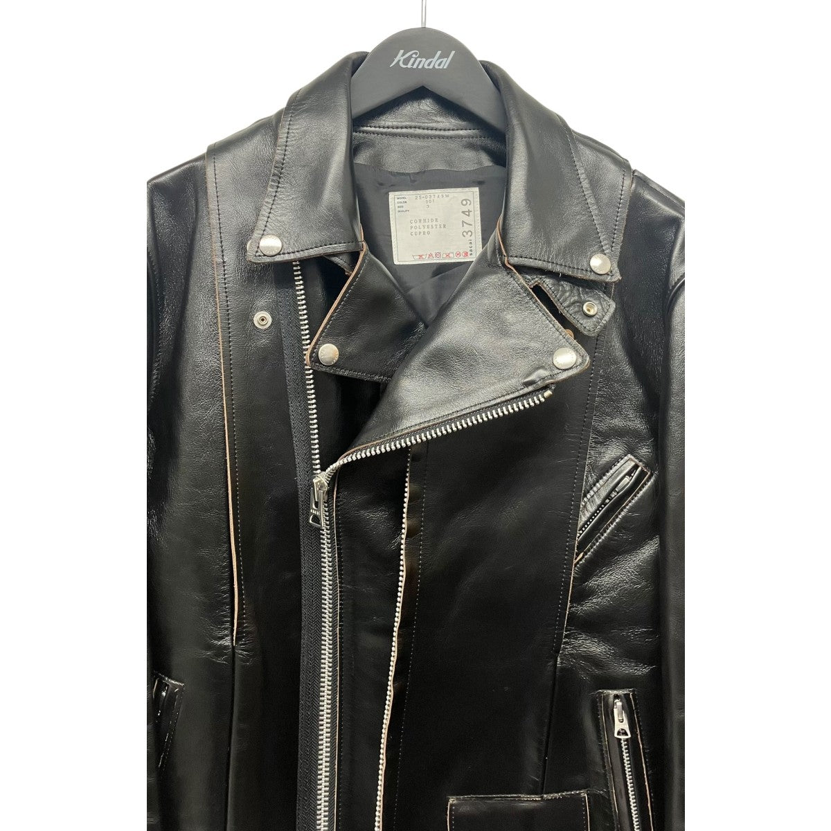 sacai(サカイ) 25AW「Leather Jacket」レザーダブルライダース