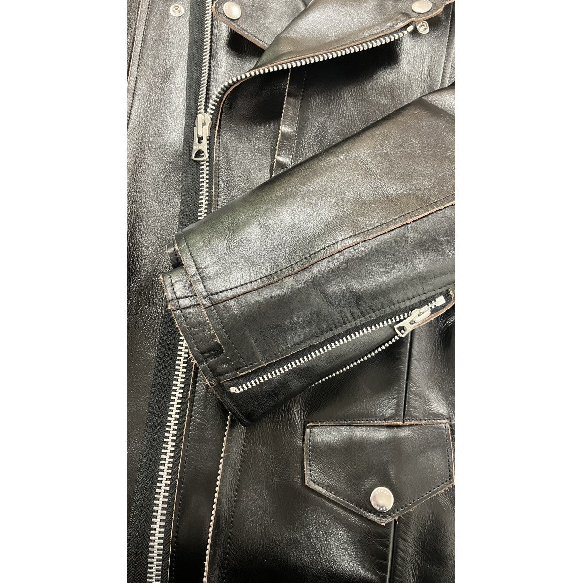 sacai(サカイ) 25AW「Leather Jacket」レザーダブルライダース