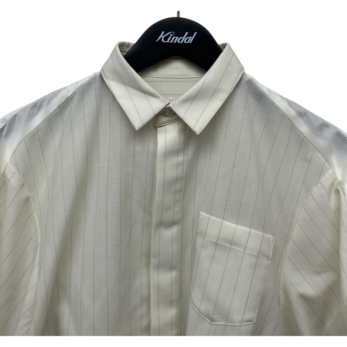 24SS「Chalk Stripe Shirt」チョークストライプシャツ
