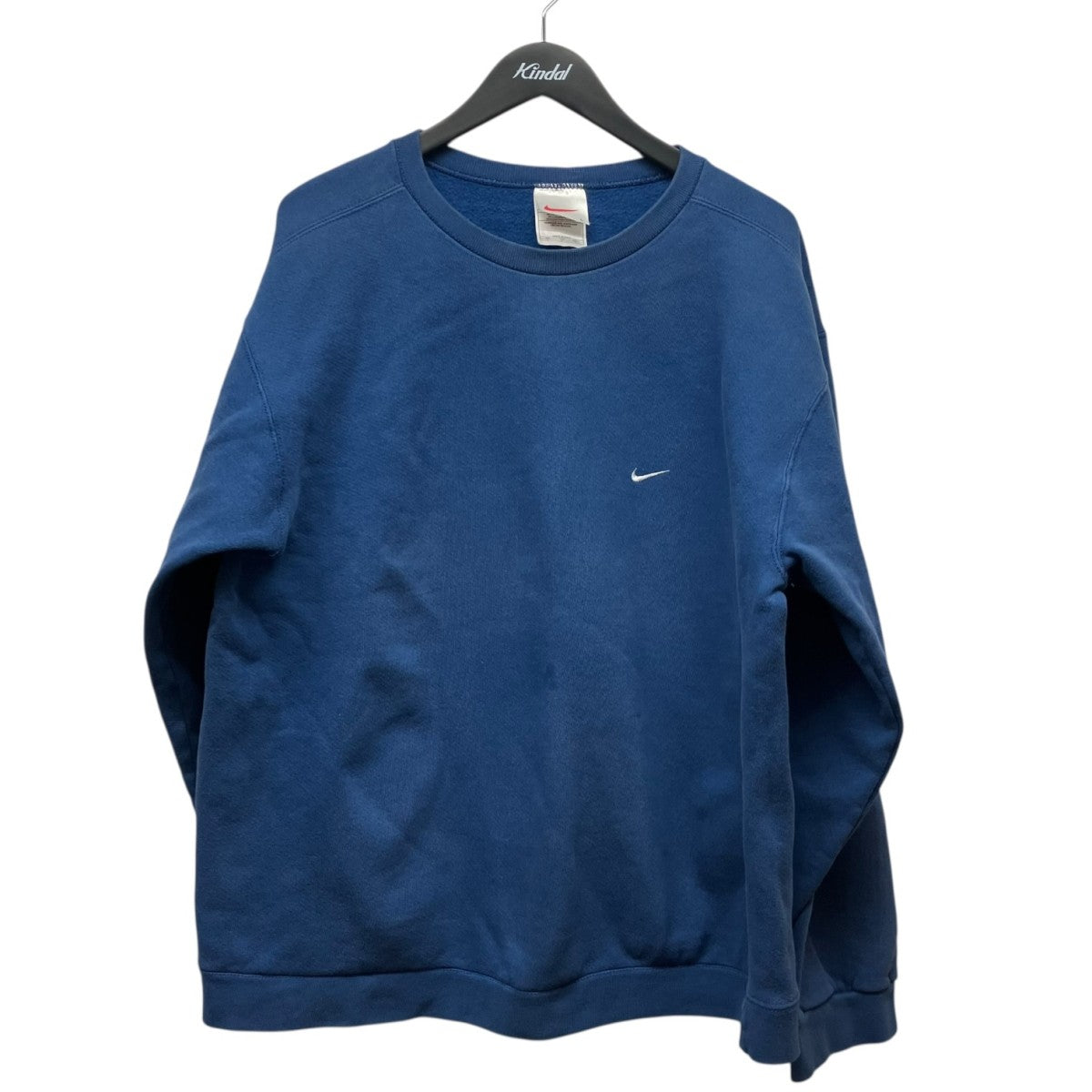 NIKE 90s MADE IN USA製スウッシュクルーネックスウェットNME 920220 KL4 古着・中古-1枚目のアイテム画像