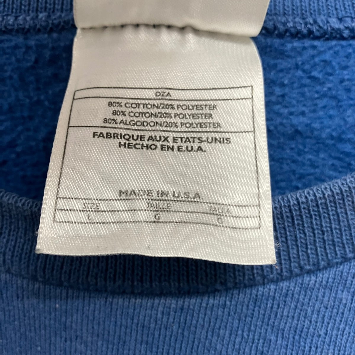 NIKE 90s MADE IN USA製スウッシュクルーネックスウェットNME 920220 KL4 古着・中古-4枚目のアイテム画像