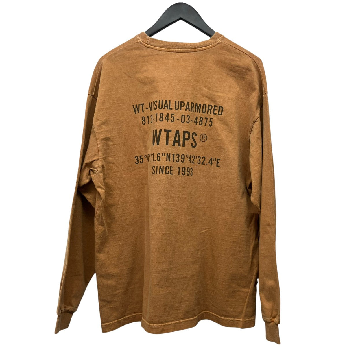 WTAPS 24AWSpec LS CottonプリントロングTシャツ242ATDT-CSM09 古着・中古-2枚目のアイテム画像