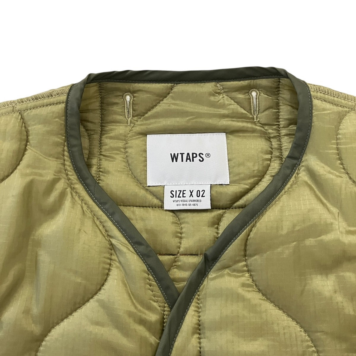 キルティングナイロンリップストップジャケット241CWDT-JKM02 WLJ NYLON RIPSTOP JACKET