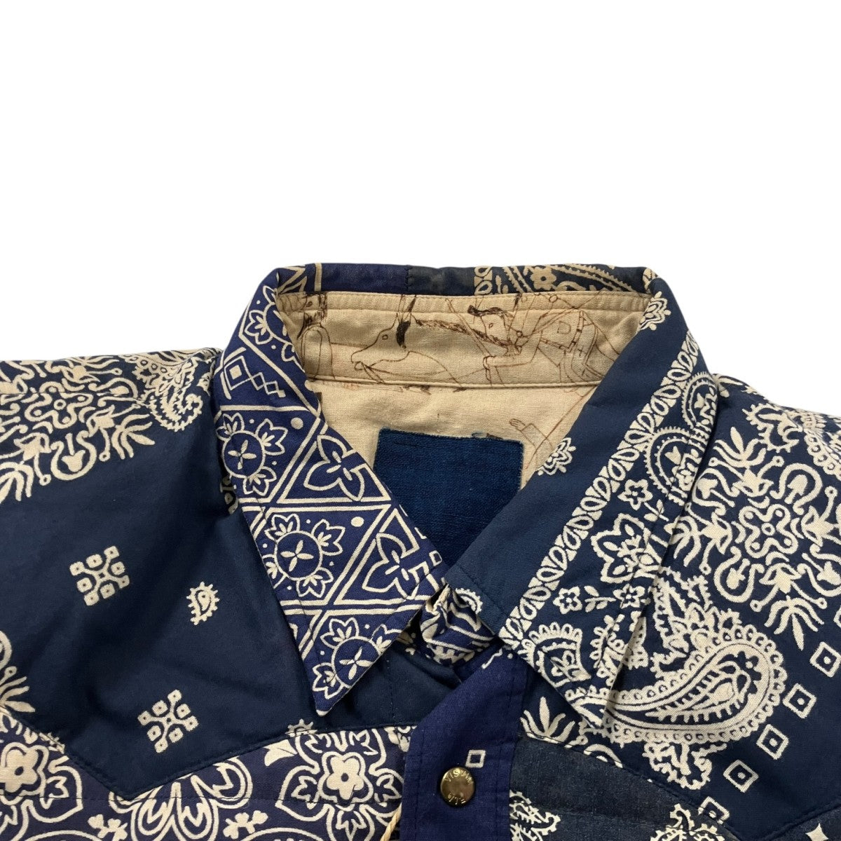 I．C．T KERCHIEF BANDANA DOWN JKTバンダナダウンジャケット0215905013010