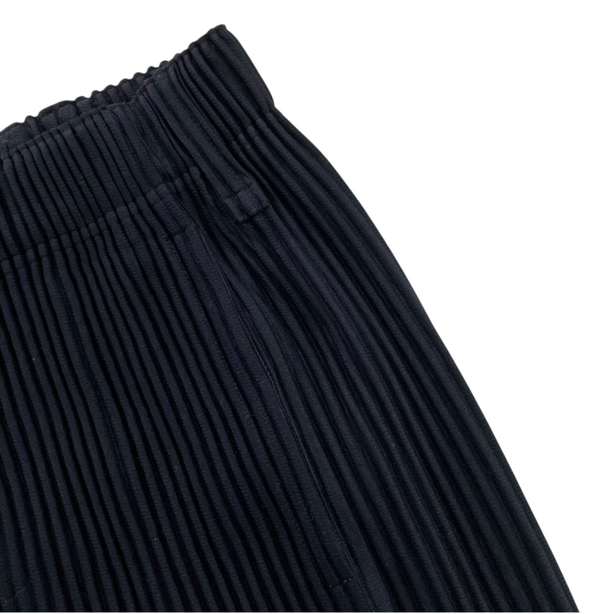 HOMME PLISSE ISSEY MIYAKE BASICS プリーツパンツ 古着・中古-3枚目のアイテム画像