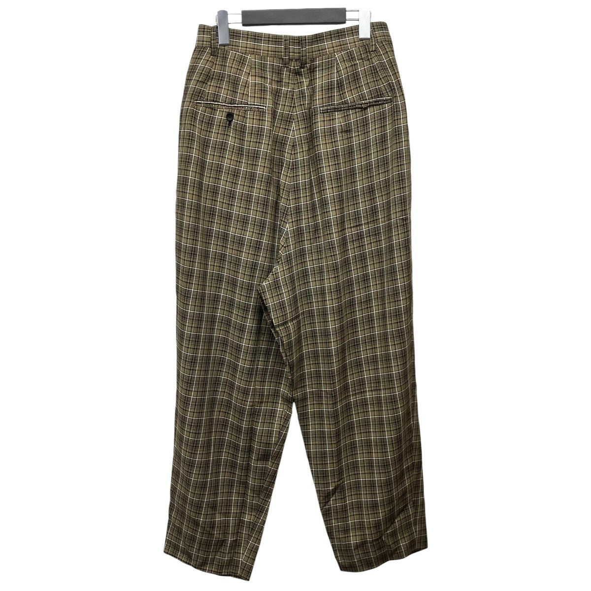 viscose tweed tapered long pantsヴィスコースツイードテーパードロングパンツ1145105005