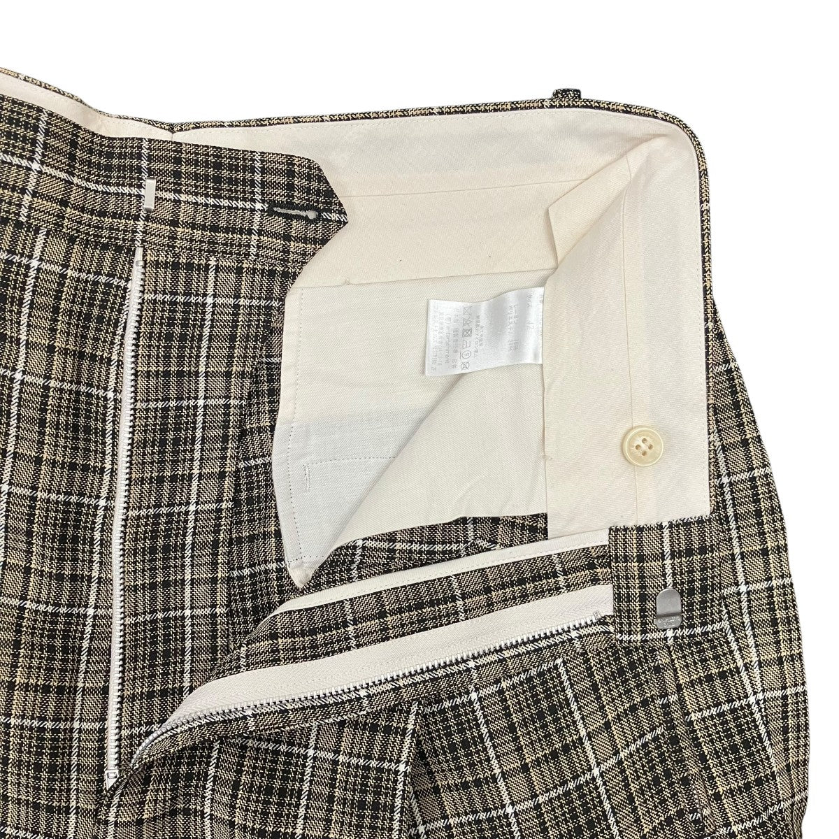 viscose tweed tapered long pantsヴィスコースツイードテーパードロングパンツ1145105005