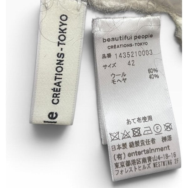 「side-c wooled mohair knitted pullover」モヘアニットセーター