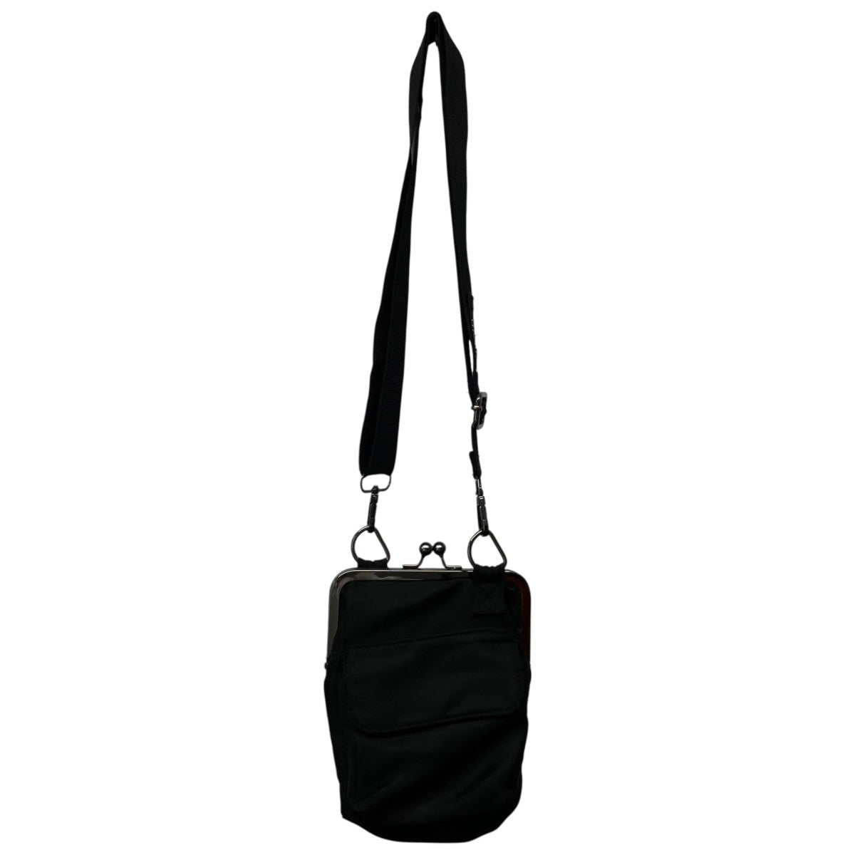 GROUND Y SHOULDER BAG WITH CLASP CLOSUREがま口ショルダーバッグ 古着・中古-1枚目のアイテム画像