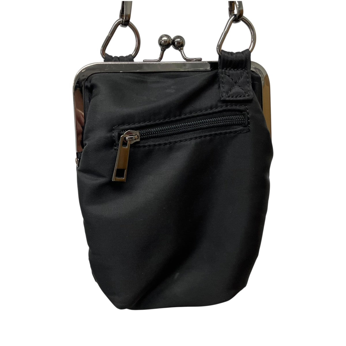 GROUND Y SHOULDER BAG WITH CLASP CLOSUREがま口ショルダーバッグ 古着・中古-3枚目のアイテム画像