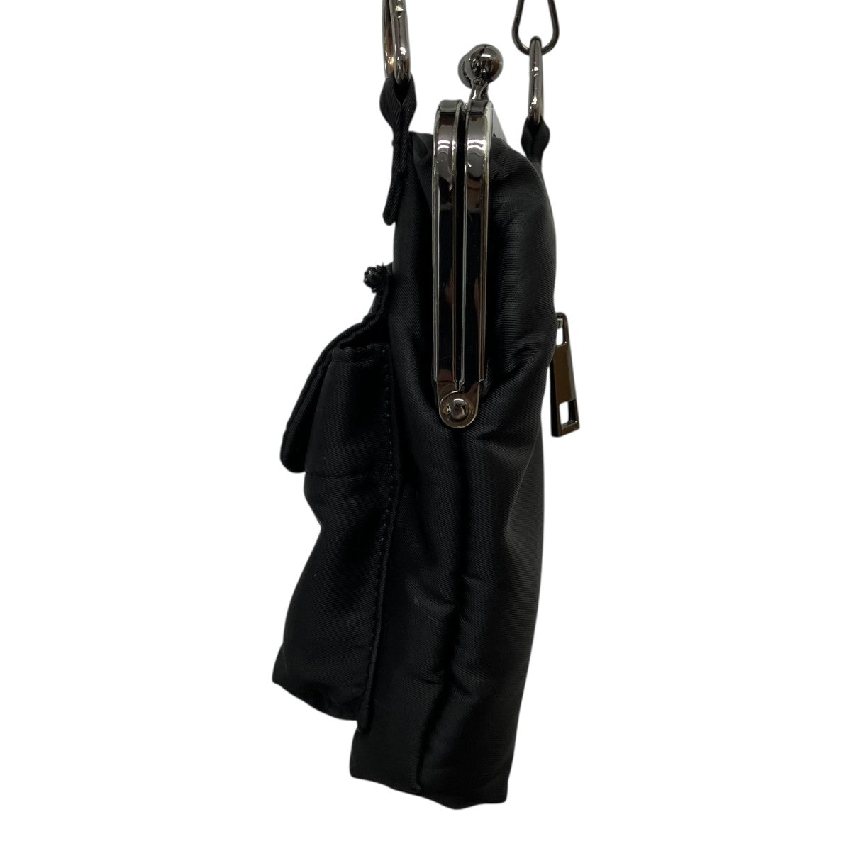 GROUND Y SHOULDER BAG WITH CLASP CLOSUREがま口ショルダーバッグ 古着・中古-4枚目のアイテム画像