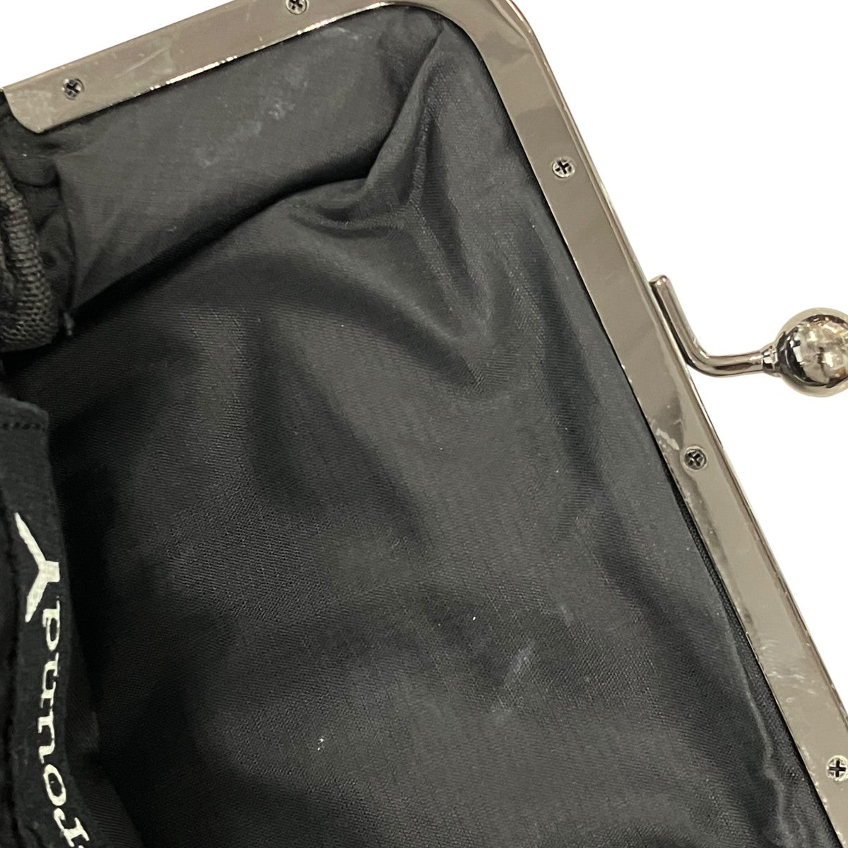 GROUND Y SHOULDER BAG WITH CLASP CLOSUREがま口ショルダーバッグ 古着・中古-8枚目のアイテム画像