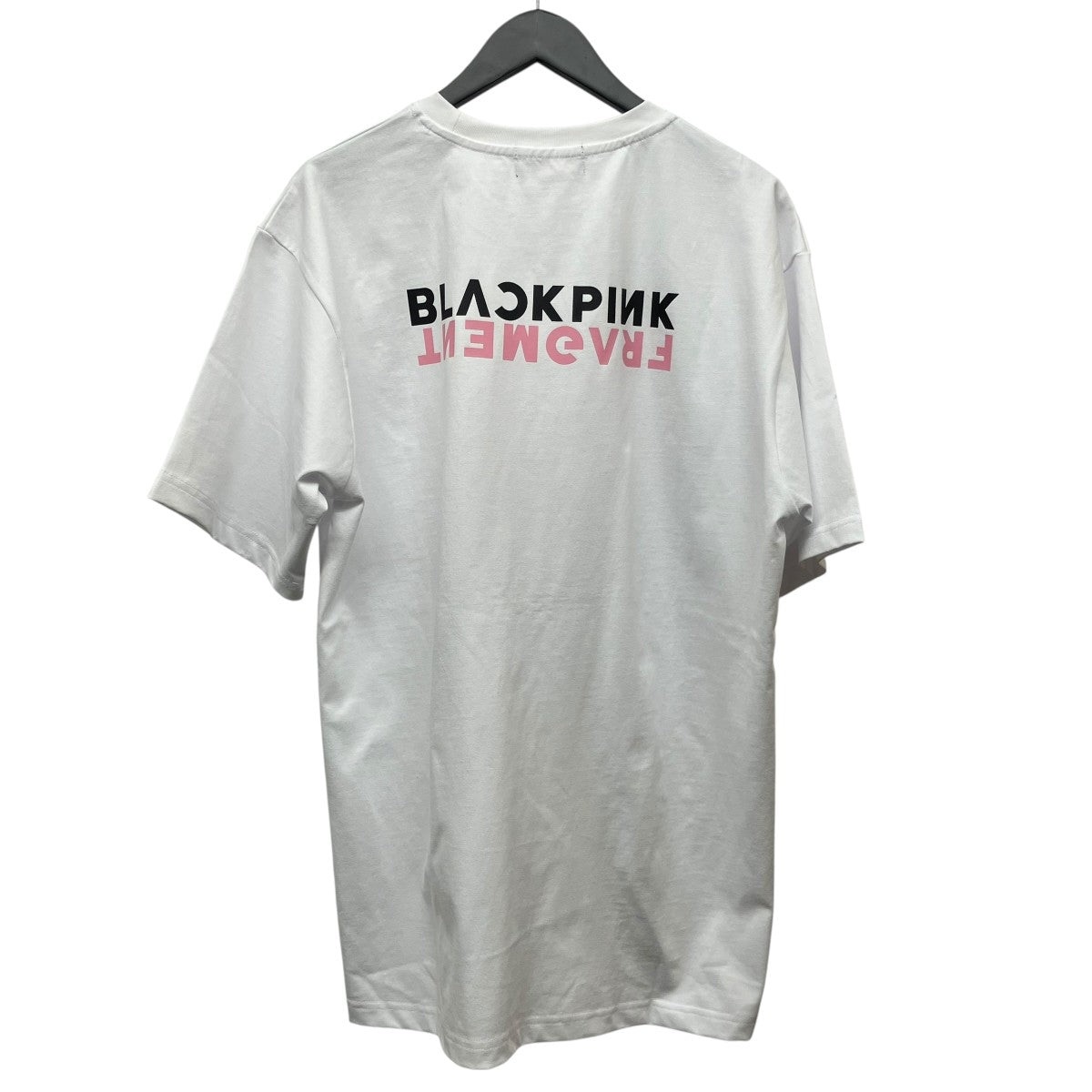 BLACKPINK×FRAGMENT DESIGN Clover T-ShirtクローバープリントTシャツ 古着・中古-2枚目のアイテム画像