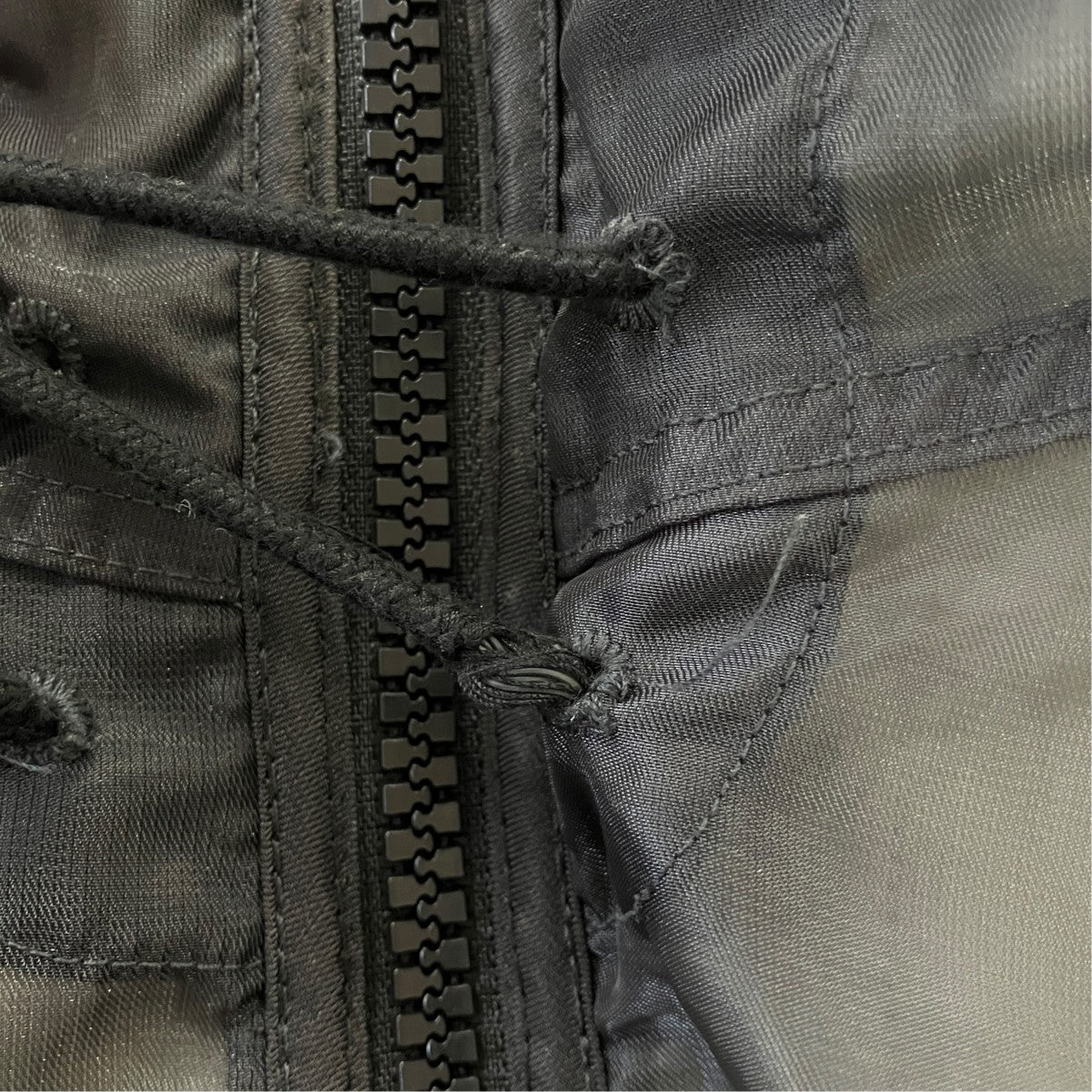 02AW Monofilament Jacket． モノフィラメントフーデッドジャケット
