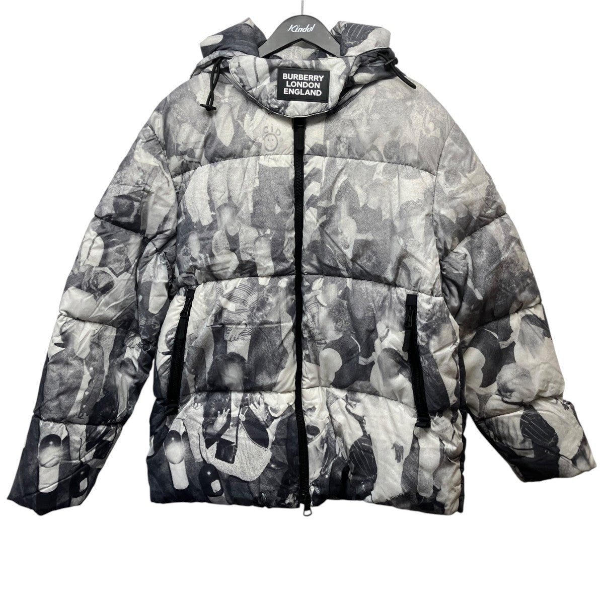 BURBERRY 転写プリントダウンジャケット8024027 古着・中古-1枚目のアイテム画像