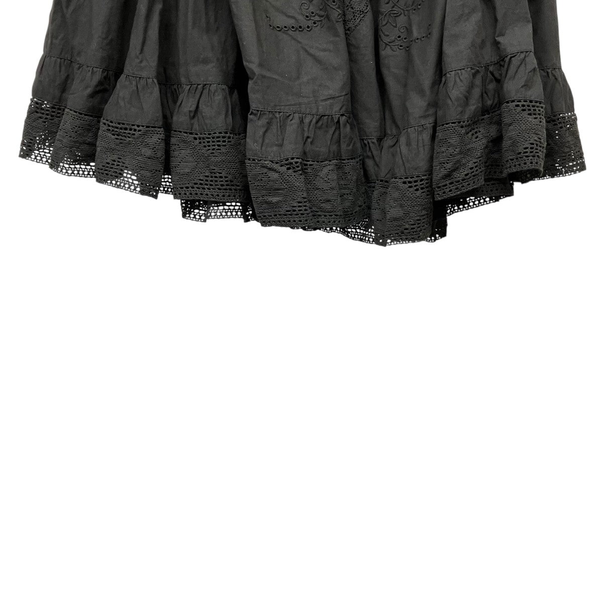 crinkle crinkle crinkel 2way embroideryミニスカートCC-2528 古着・中古-4枚目のアイテム画像